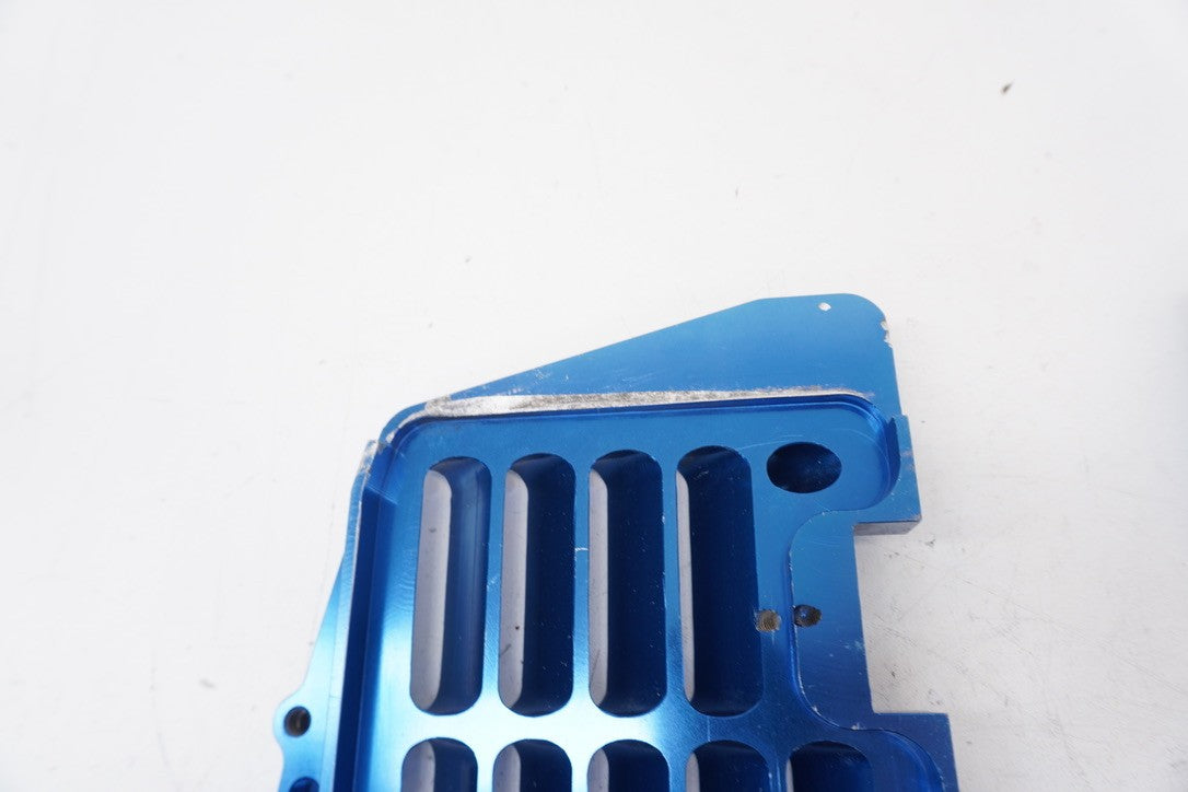 2016 FC250 Flo Motorsports Radiator Braces Aluminum Guards Blue Husqva